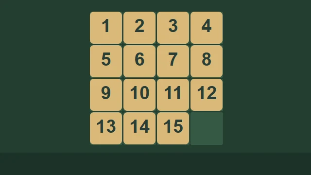 Sliding Puzzle