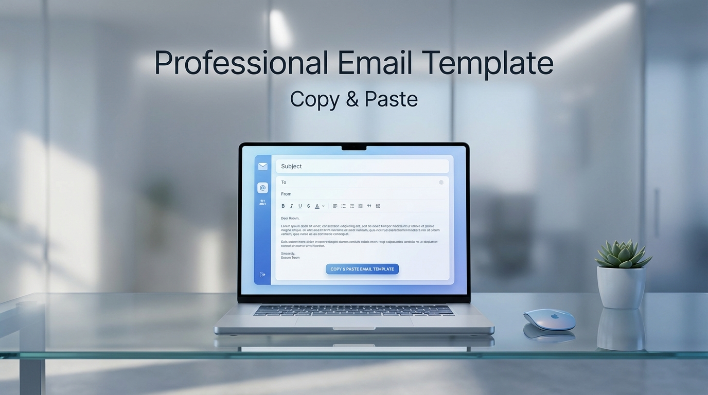 Professional Email Template (Copy & Paste)